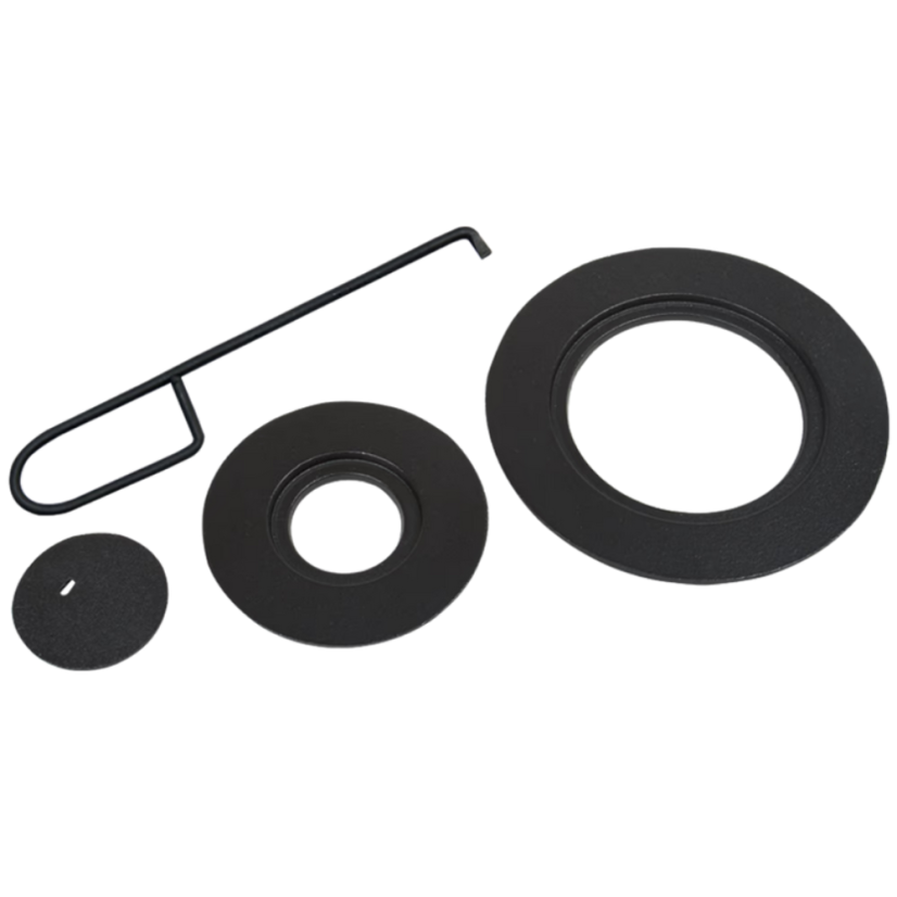 3-dielna platňa pre kachle Kratki KOZA K6, K9, K10, K11