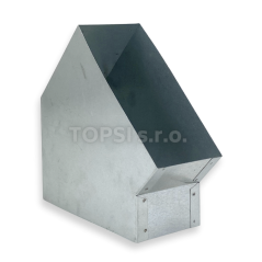 Koleno 45° - 200x90 mm