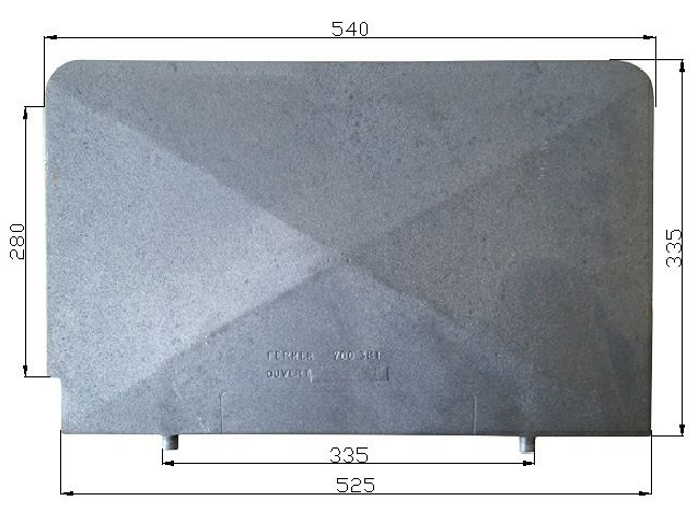 Deflektor do Uniflam 700 Standard / Selenic (ref. 700381)