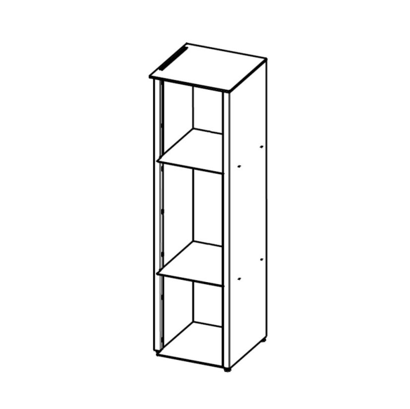 BOX ESQUINA H - vysoký, pravý