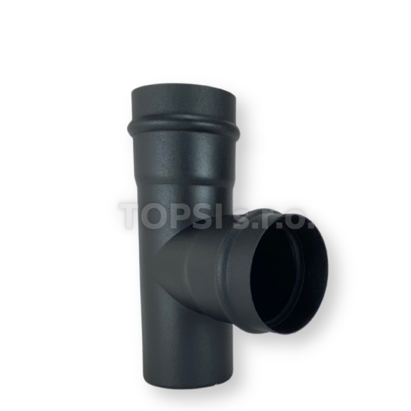 Darco - T-kus 90° pre peletové kachle Ø 80 mm
