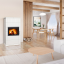 Designový krb BARACCA 10 - kachle - Barva keramiky: Cipria - 33500