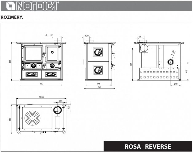 Nordica - Rosa Reverse 2.0 - Liberty Bordó