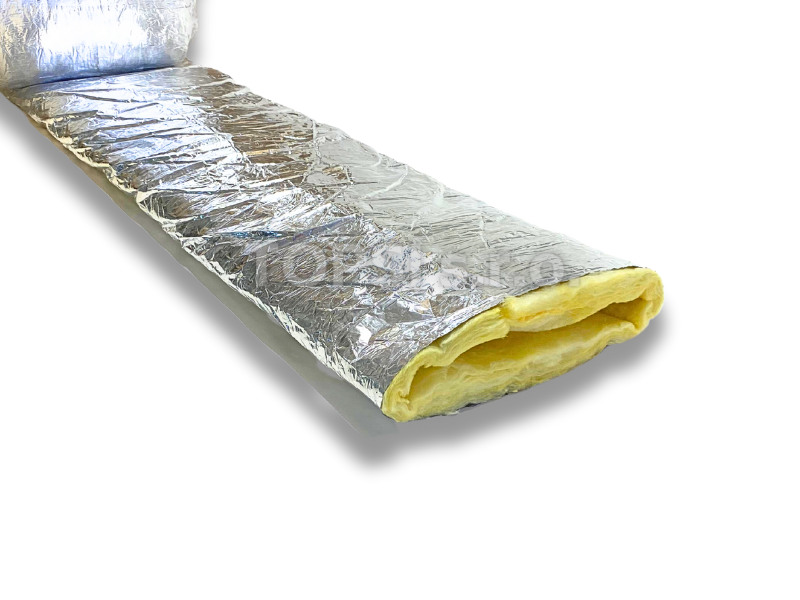 Izolace pro obdélníkové rozvody - 150x50 mm (1 m)