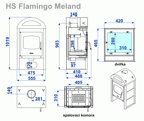 HS Flamingo - MELAND - Barva pláště: Béžová - dlažba
