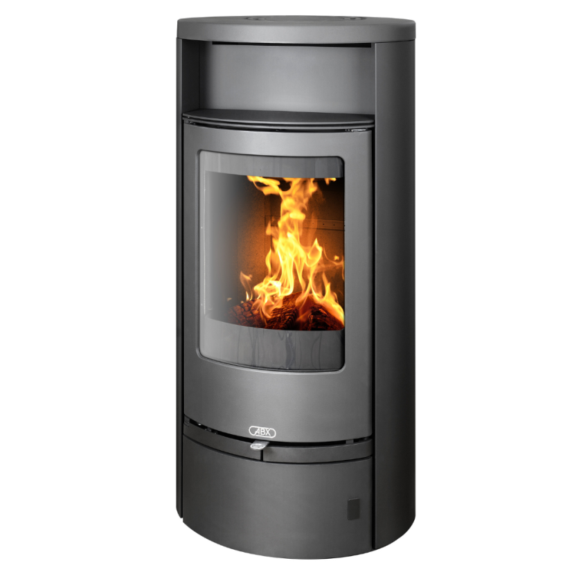ABX - Polar 5 litina (černý korpus, opláštění černý plech)