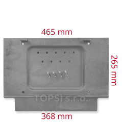 Zadná stena do kachlí Invicta Sedan M (ref. 612497)