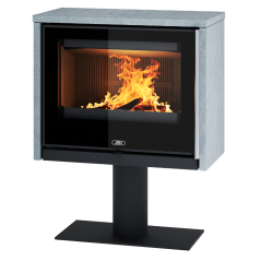 ABX - Osaka na nohe (čierny korpus, opláštenie mastenec)