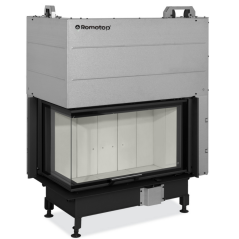 Romotop - HEAT L 3G L 81.51.40.24 - s výsuvnými dvířky a děleným sklem