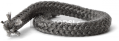 Tesniaca šnúra okrúhla čierna (10mm, 1m)