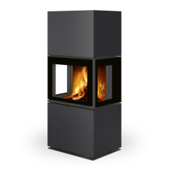 Designový krb LERA C G - plech