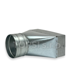Redukce flex pr. 100 mm asymetrická - 200x90 mm
