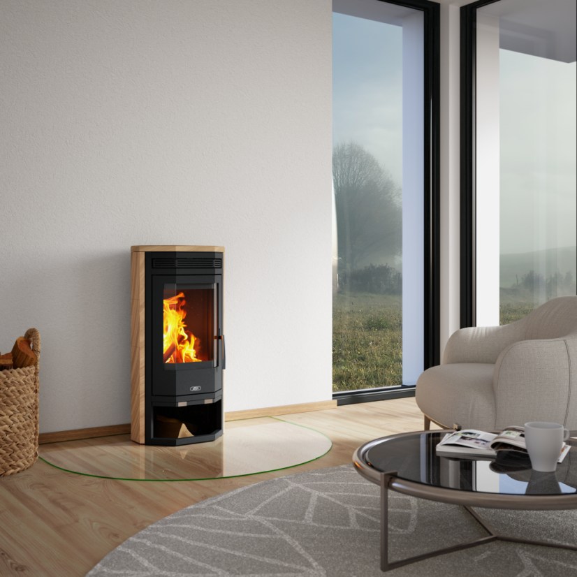 ABX - Baltik 4 (čierny korpus, opláštenie pieskovec, vrátane hornej dosky)