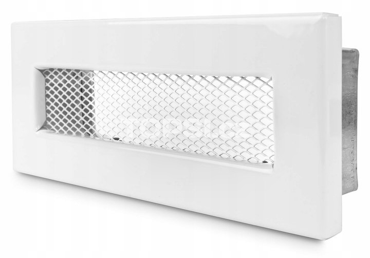 Koncová mriežka biela - 150x50 mm