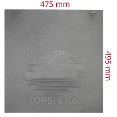 Zadná stena do Invicta Laudel 800 panorama  (ref. 800333)