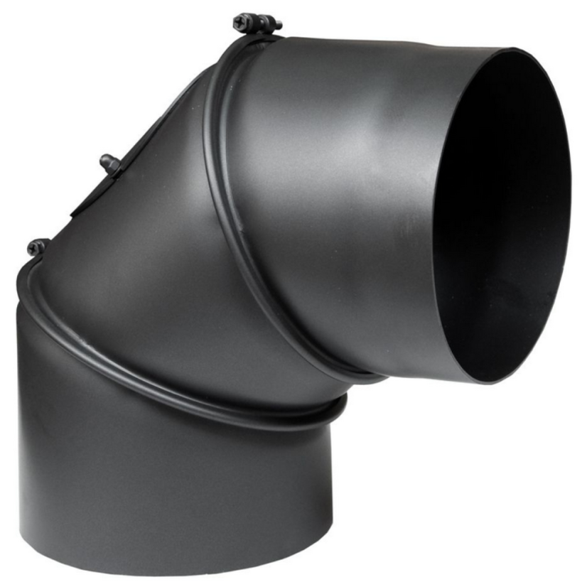 Ocelové (2 mm) - Koleno regulovatelné 0-90° / Ø150 mm