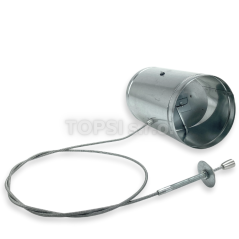 Klapka ø150 mm s bovdenem