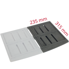 Rošt do kamen Invicta Sedan 10, Sedan M - pravá polovina (ref. 610238)