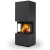 Designový krb CARA CS - thermaline (tmavy)
