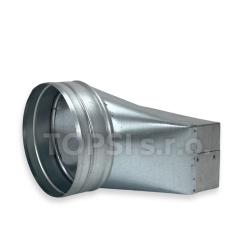 Redukce flex pr. 150 mm asymetrická - 200x90 mm